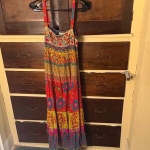 NATURAL LIFE Vibrant Floral Maxi Dress